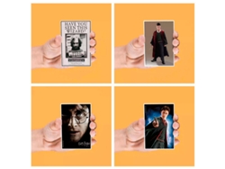 Juego de 4 imanes lenticulares de Harry Potter B.active