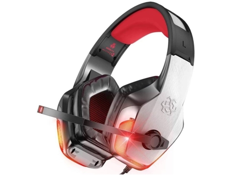 Auriculares Gaming ENKES V-4 para Xbox One Ps4 PC Controlador de cancelación de ruido y luz LED de micrófono