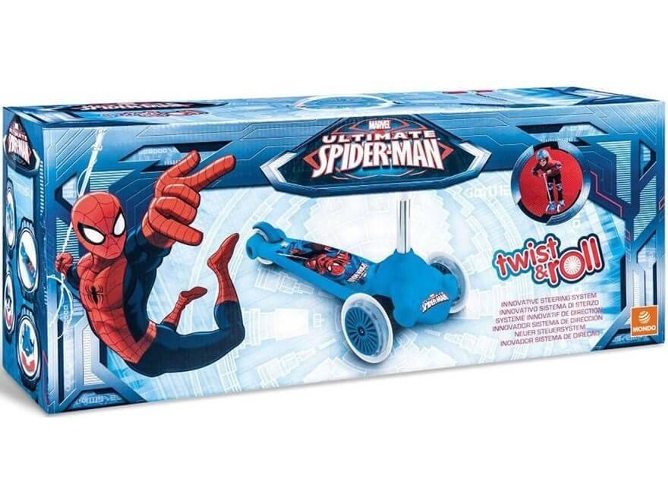 Ultimate Spiderman Patinete con 3 ruedas color one size mondo 18395 marvel