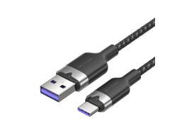 Cable Vention USB 2.0 A a USB C 6A para Android, carga rápida de 2 m