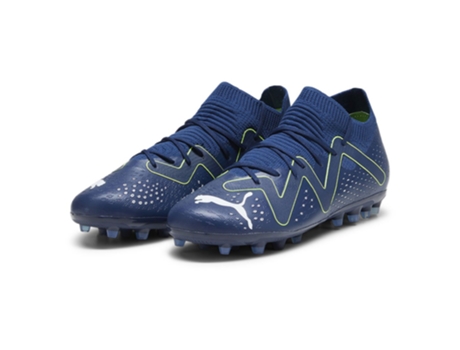 Botas de fútbol Unisex para Fútbol PUMA Future Match Mg Azul (35)