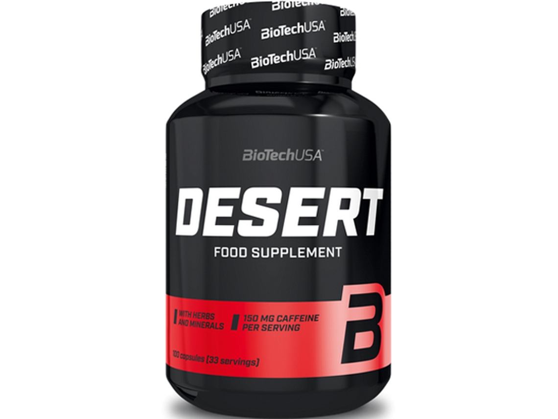 Suplemento Alimentar BIOTECH USA Biotechusa Desert (100 Caps - Líquidos)