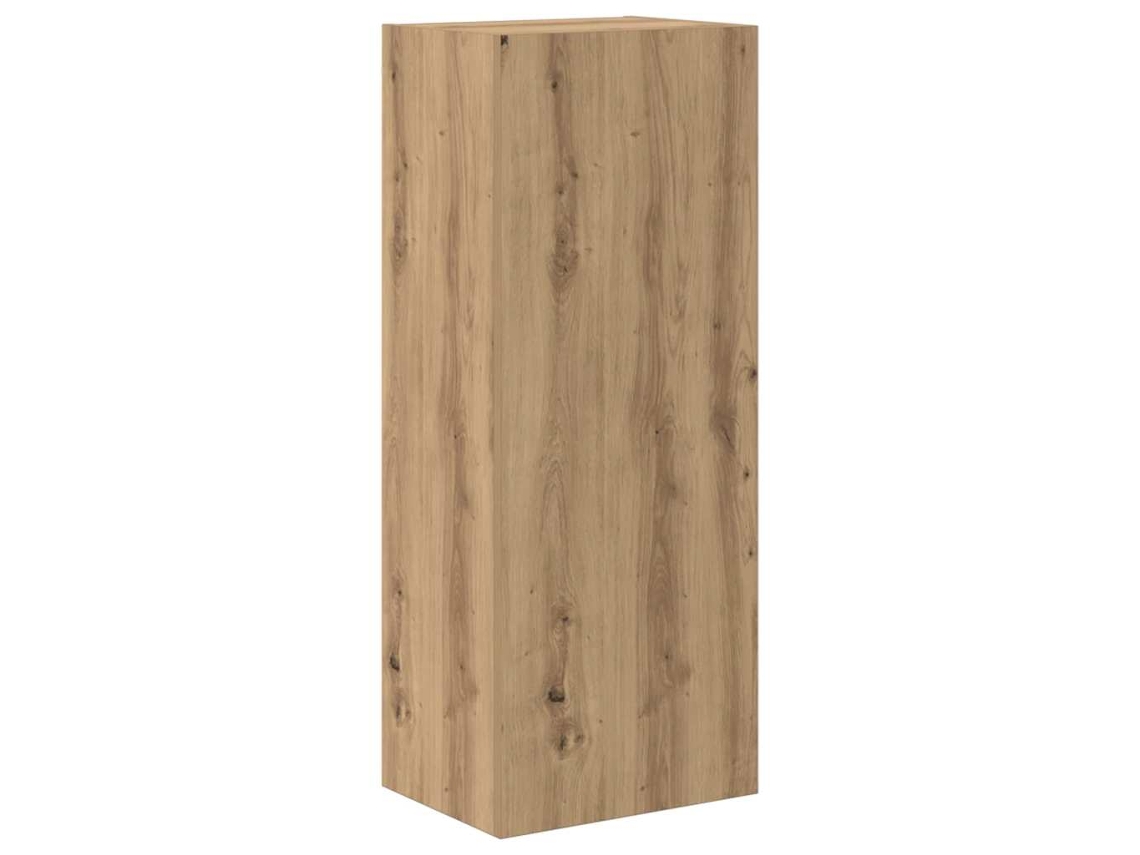 Maison Exclusive - Mueble De Tv Montado En La Pared Roble Artesanal