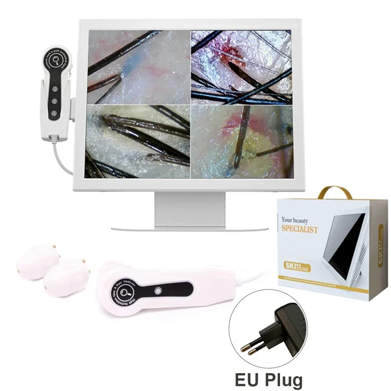 Analizador Digital De Piel De Alta Definición (norma Europea) Con Detector De Cámara Profesional Para Cabello Y Cuero Cabelludo.