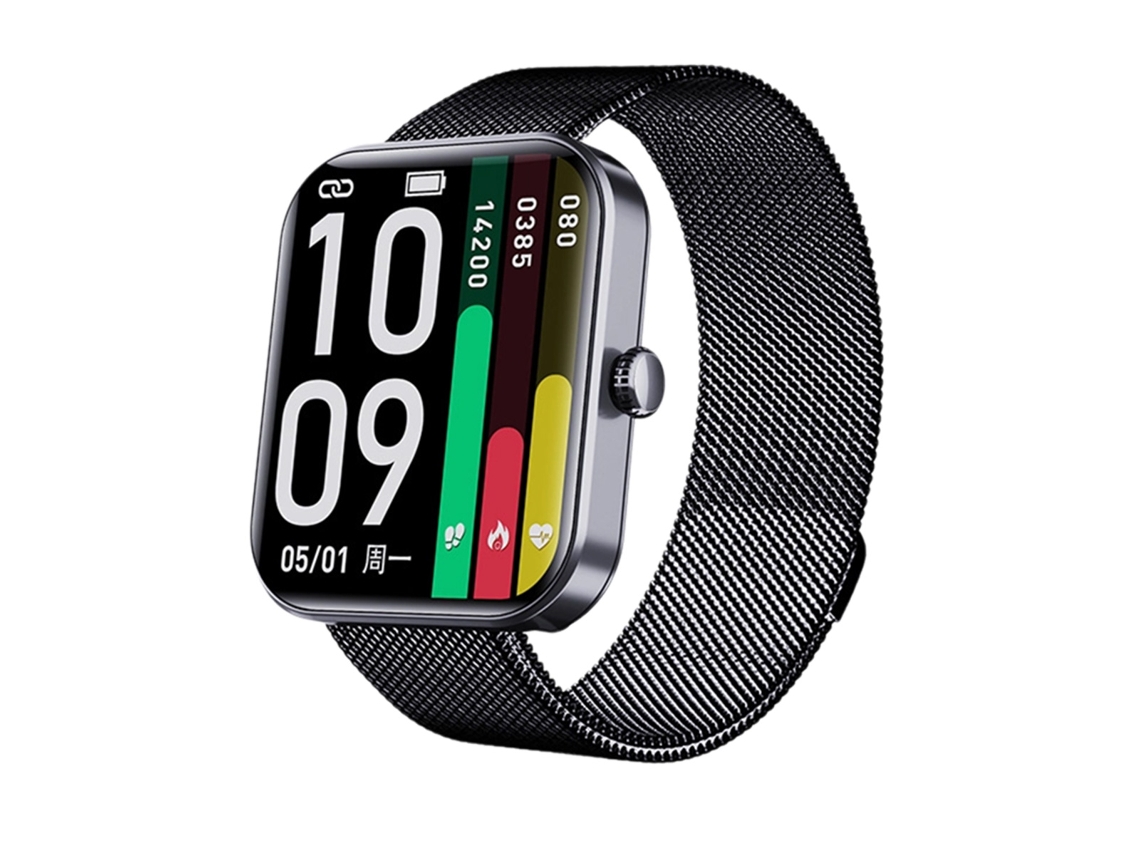Reloj inteligente de 1,9 pulgadas para hombres y mujeres, reloj de fitness con monitor de actividad para Android e iOS