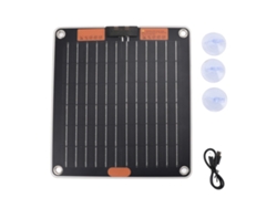 Cargador Solar De Silicio Monocristalino Ultrafino De 10 W, 5 V Y 2 A Para Teléfonos Móviles Y Dispositivos Electrónicos - Resistente A La Lluvia