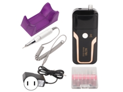 Kit De Lijadora Eléctrica De Uñas Recargable Profesional Portátil 35000rpm 100-240v Plug Us