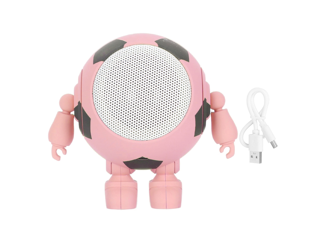 Altavoz Bluetooth Portátil, Estéreo Pequeño, Conexión Serial Inalámbrica, Rosa, Para Fiestas En Casa.