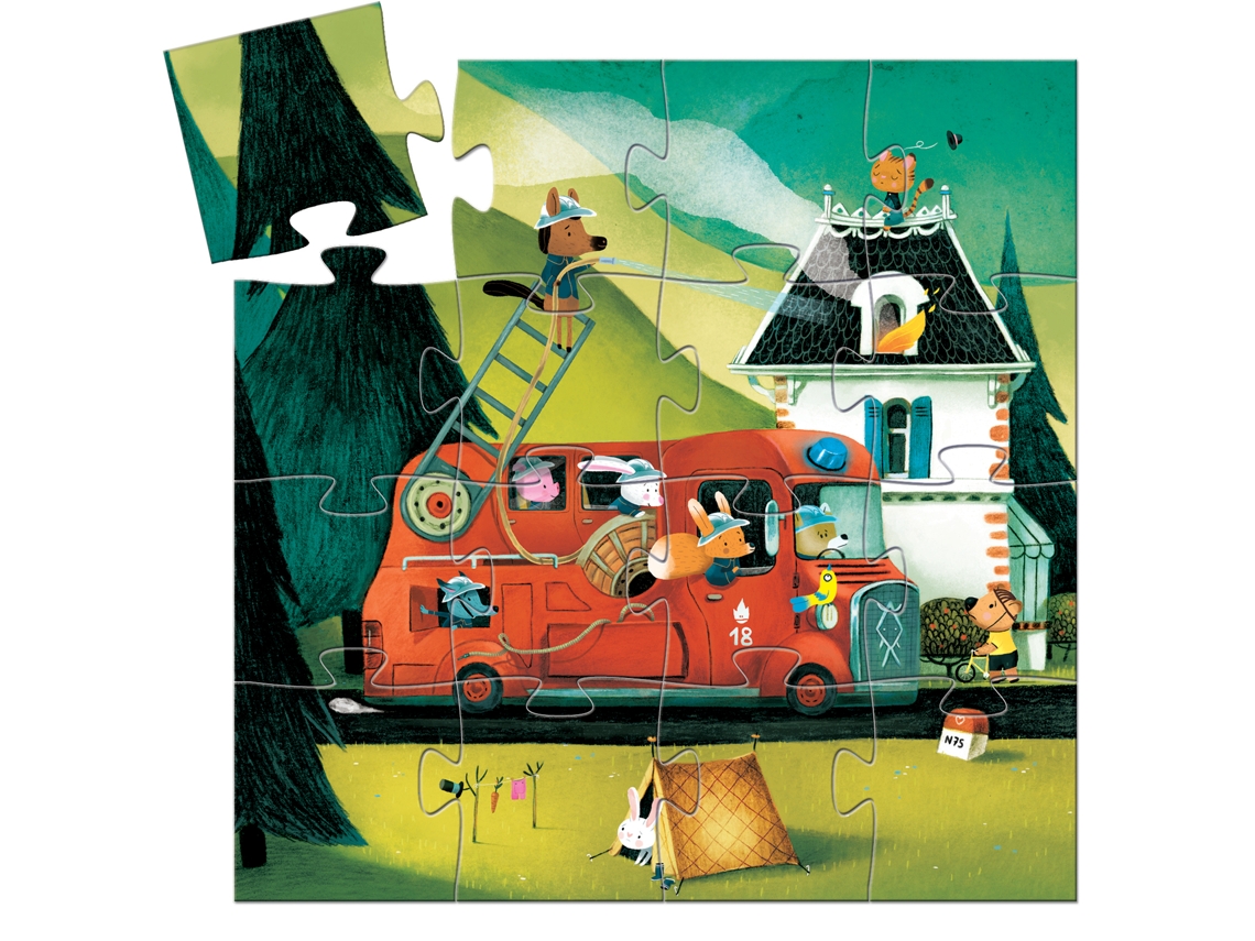 Puzzle DJECO DJ07269 rompecabezas 16 pieza(s) Dibujos
