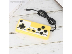 1 Mango De Consola De Juegos Para Pc, Versión Retro Clásica De Home Fc, Mango De Consola De Juegos Portátil Doble Enchufable.