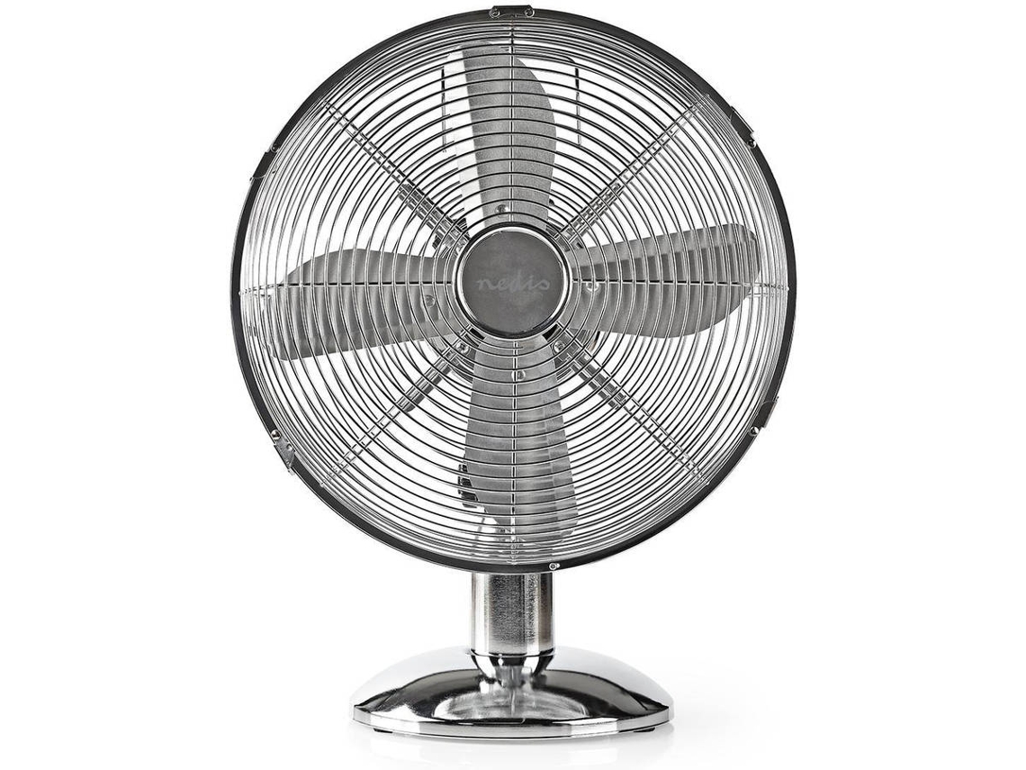 Ventilador de Mesa NEDIS FNTB20ECR30 (35 W - Diámetro 30 cm)
