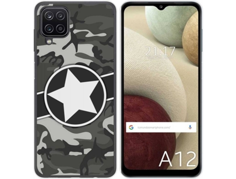 Carcasa Samsung Galaxy M12 TUMUNDOSMARTPHONE Camuflaje 02 Multicolor