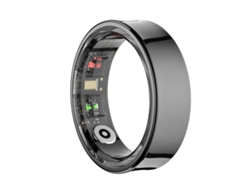 Anillo inteligente R09 tamaño 9, compatible con monitorización de frecuencia cardíaca, oxígeno en sangre, sueño y múltiples modos deportivos, color negro Fwinl