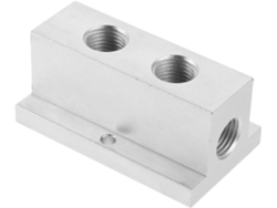 Bloque Divisor Aire Colector Distribución Gas Montaje