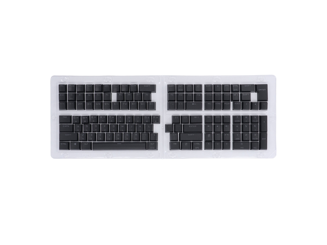 132 Teclas Coreanas De Altura Oem Para Teclados Mecánicos De 61 A 108 Teclas - Negro