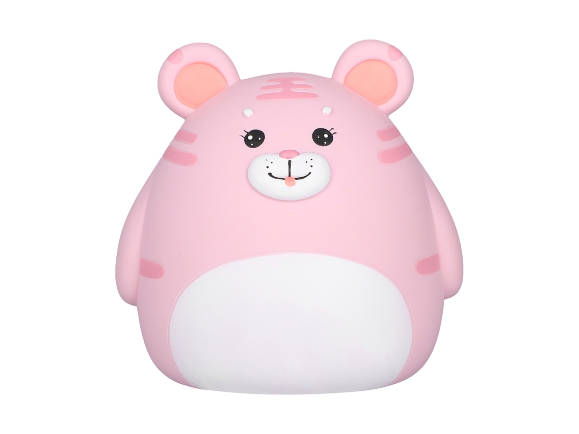 Cerdito rosa de gran capacidad con forma de cerdito anticaída, regalo ideal para niños.