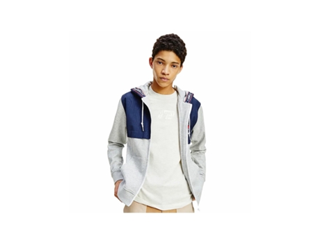 Sudadera TOMMY JEANS (XS - Gris)