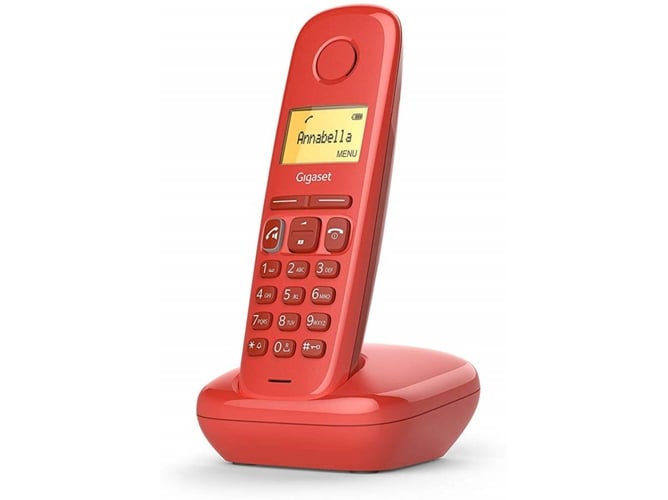 Teléfono Fijo GIGASET A270 Rojo