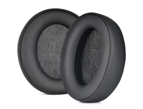 Substituição de protetores de ouvido de couro proteico para Anker Soundcore Life Q30/Q35 BT Negro