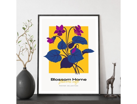 Póster NACNIC Pop Art Abstracto. Blossom Home Flowers Cafe