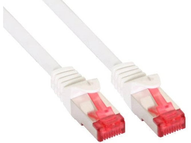 Cable de Red INLINE (RJ45 - Blanco)