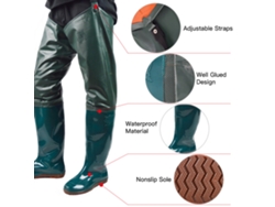Botas De Cazuela Impermeables De Pvc Para Pesca Y Agricultura Para Hombres Y Mujeres