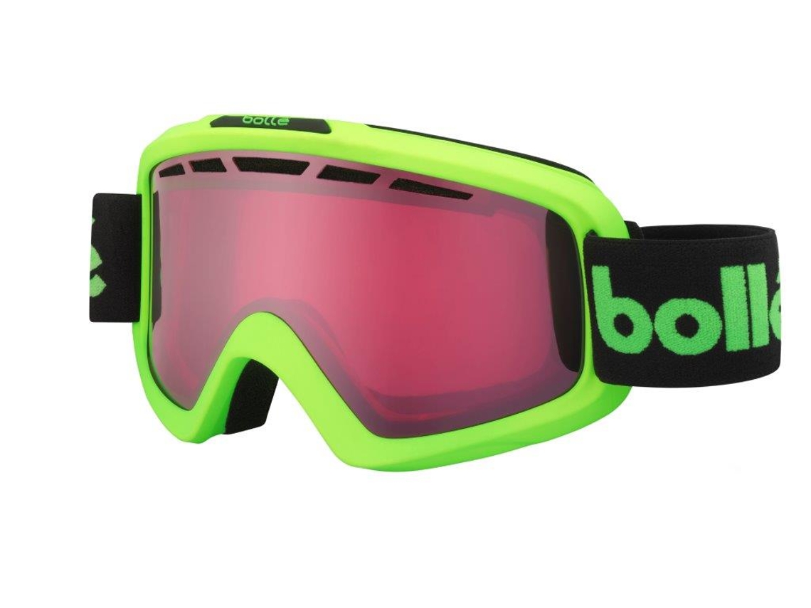 Máscara para Hombre BOLLÉ Medium-Large Verde para Esquí (225 mm)
