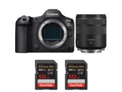 Canon EOS R5 Mark II + RF 85mm F/2 Macro IS Stm + 2 Sandisk 512GB UHS II 300MB/s + Libro electrónico “20 consejos para fotos impresionantes”