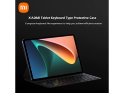Funda con teclado para tablet Xiaomi (63 botones, recorrido de tecla de 1,2 mm)