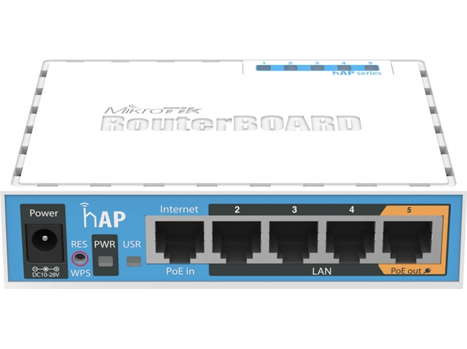 Punto de acceso MIKROTIK hAP