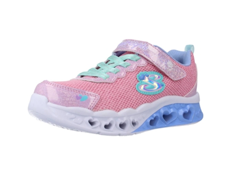 Zapatos de Niños SKECHERS Lighted Gore Rosa (34)