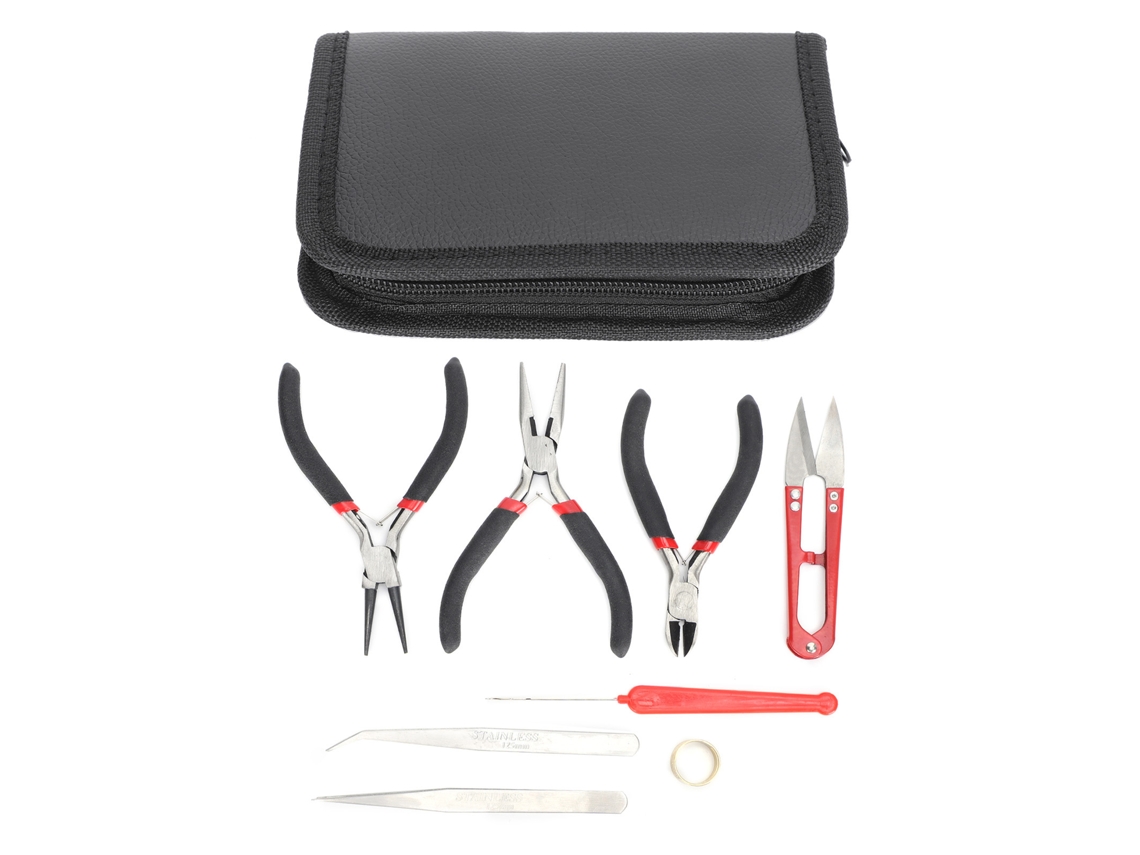 Juego De 8 Herramientas Para Joyería Diy, Alicates Para Metal, Reparación, Manualidades, Herramientas Manuales
