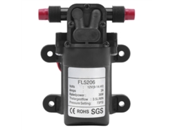 Microbomba De Diafragma De Cc De 12 V, 36 W, 73 Psi, 3,5 L/min, G1/2 Pulgada, Para Agua Y Experimentos.