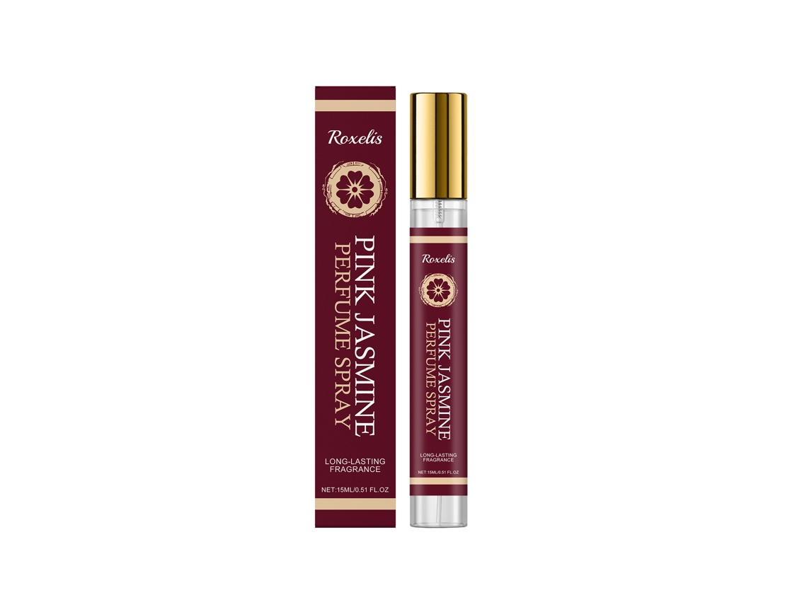 Perfume de mujer con fragancia de jazmín y rosa de aroma intenso.