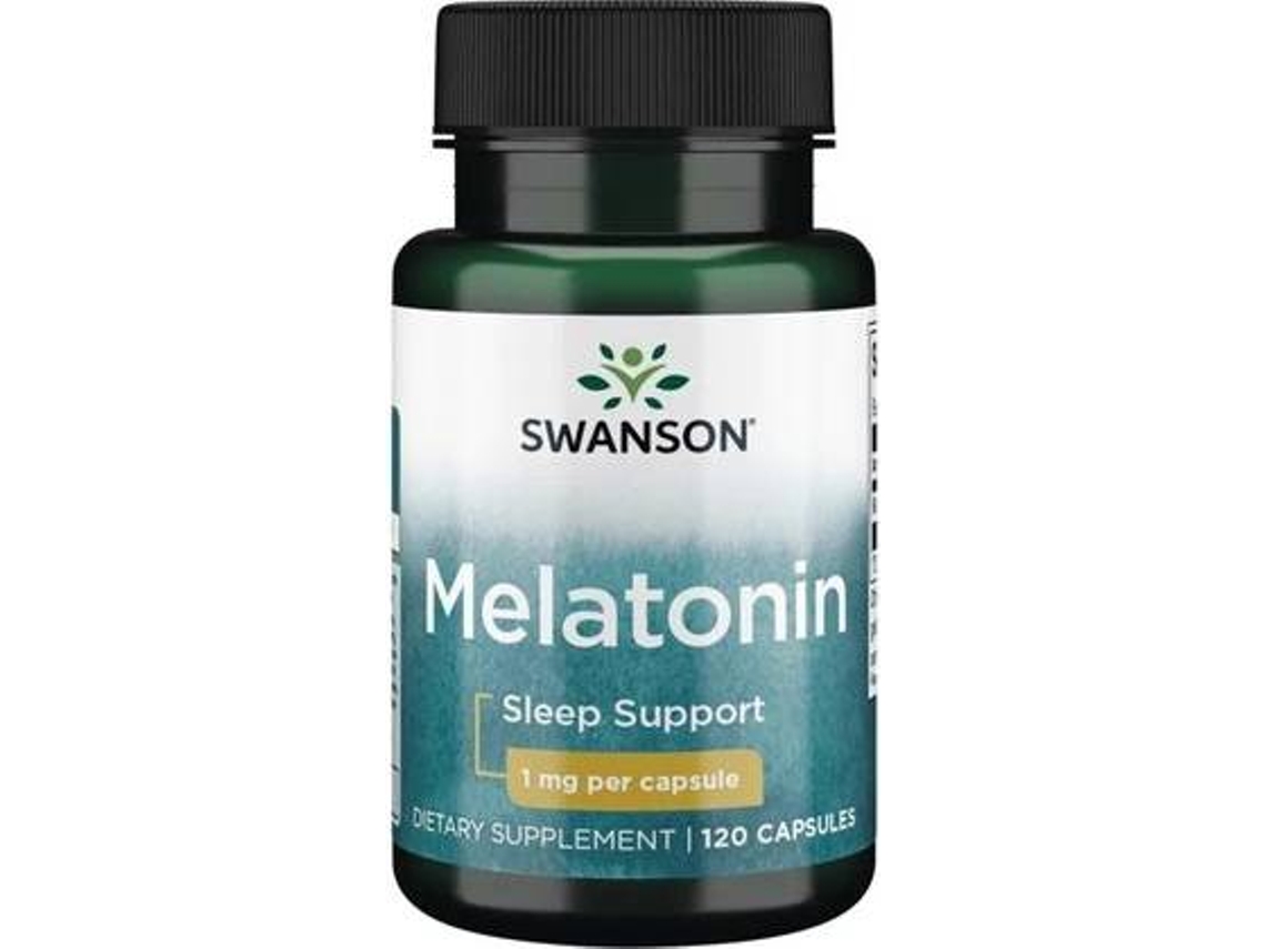 Complemento Alimentar SWANSON Melatonina (120 cápsulas de 1mg)