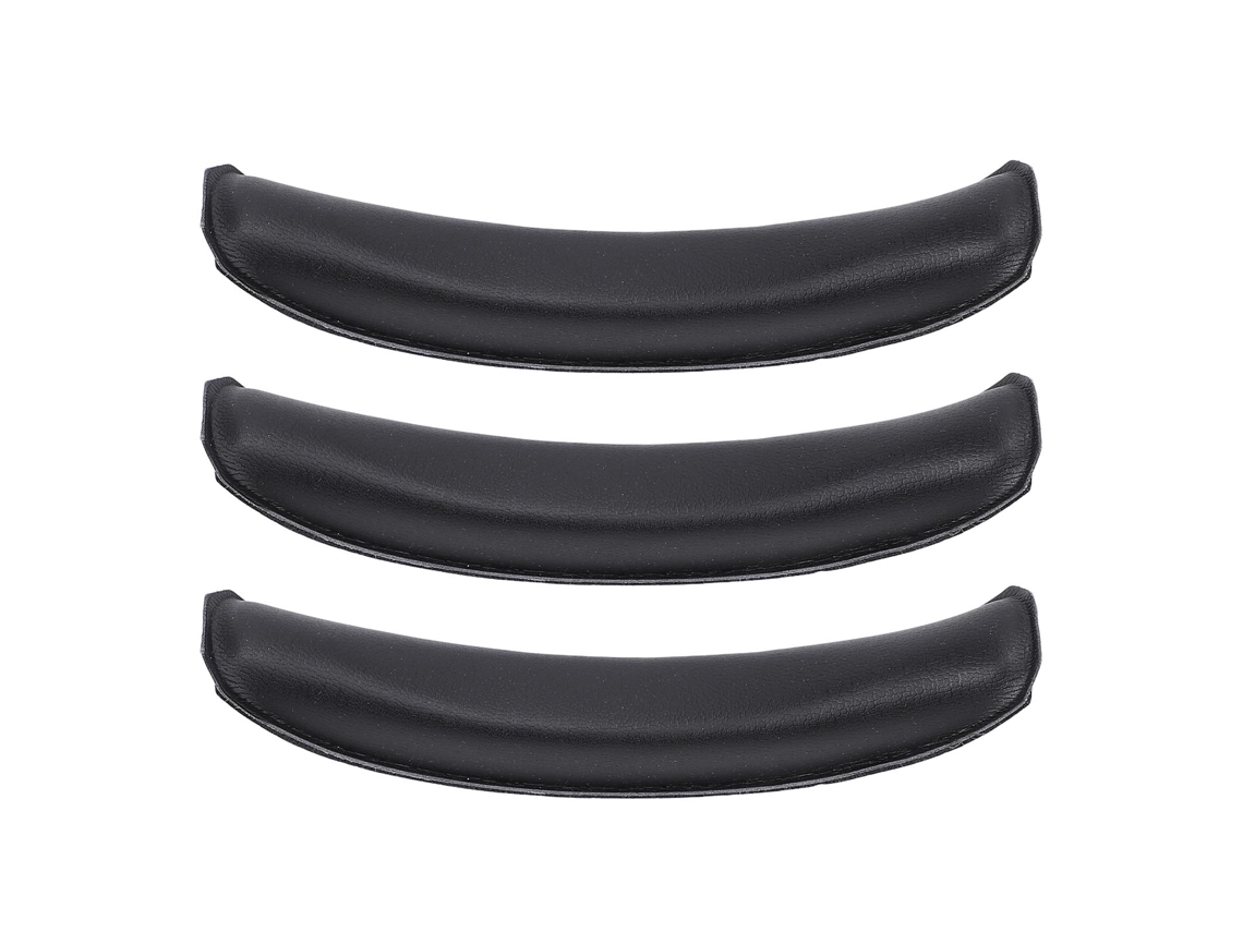 3 Almohadillas De Repuesto De Cuero Proteico Suave Para Diadema De Auriculares W820nb Y W820nb Plus - Negro