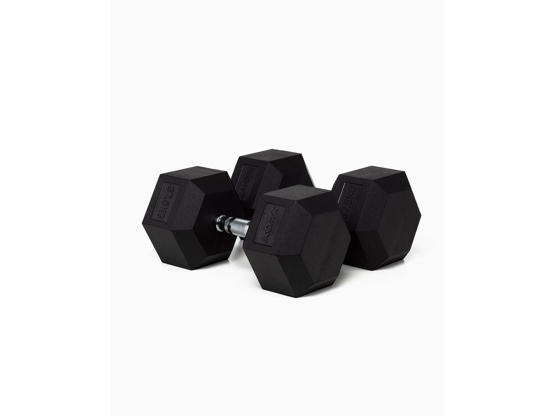 Mancuernas BOOMFIT Hexagonales (37.5kg)
