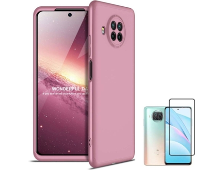 Funda y Protector para Xiaomi Mi 10T Lite PHONESHIELD Slim Armor 360º Rosa