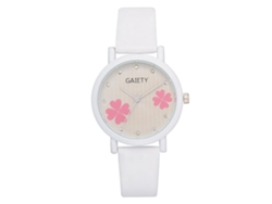 Reloj De Pulsera Fanteeda Para Mujer - Elegante Y Moderno Con Movimiento De Cuarzo Analógico (blanco)