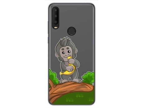 Carcasa Alcatel 3X 2020 TUMUNDOSMARTPHONE Dibujos Transparente Multicolor