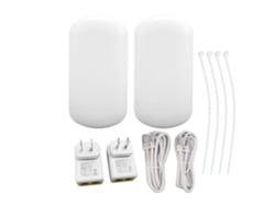 Ponte Sem Fio 5.8ghz Com Alcance 1.5km Antena 8dbi Ip65 Adaptador Poe Para Estabelecimento Agrícola Plug Eua