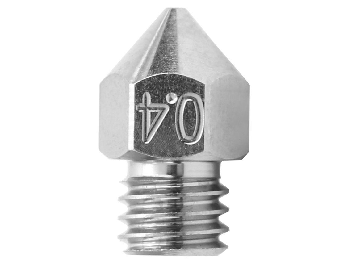 Boquilla Mk8 De Latón Niquelado De 0,4 Mm Para Extrusora De Impresora 3d