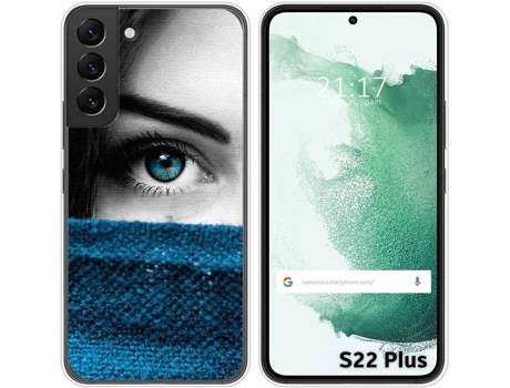 Carcasa Samsung Galaxy S22 Plus 5G TUMUNDOSMARTPHONE Dibujos Ojo Multicolor
