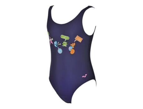 Traje de baño para Mujer ARENA Water Tribe Bebé Azul para Natacion (24 Meses - 3 Años)