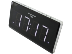 Radio Reloj SOUNDMASTER UR8400 (Negro  - Digital - Alarma Doble - Función Snooze - Corriente )