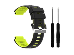 Pulsera De Reloj De Repuesto De Silicona Para Garmin Forerunner 235 220 230 620 630 735xt Negro Verde