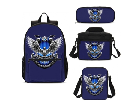 Mochila KOHREE para estudiante de la Escuela de Magia Mochila KOHREE para estudiante de cuatro piezas
