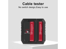 Noyafa Nf-466 Probador De Cables De Red Poe Comprobador De Continuidad Utp Stp Rj45 Rj11 Cat5 Cat6 Cat7