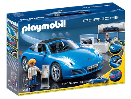 PLAYMOBIL Porsche: Porsche 911 Targa 4S (Edad Mínima: 4)