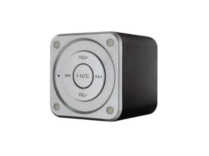 Mini Altavoz Bluetooth MUVIT MUSSP0008 (Negro - 3 W)